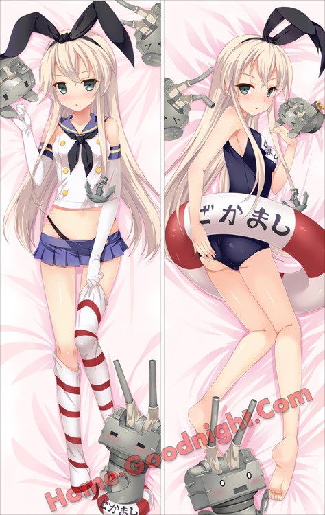 Kantai Collection - Destroyer Shimakaze Full body waifu anime pillowcases